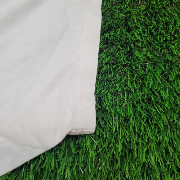 VTG Y2K Nike Silver Tag T-Shirt Mens L Cropped Boxy Spellout White Pink - Picture 6 of 12